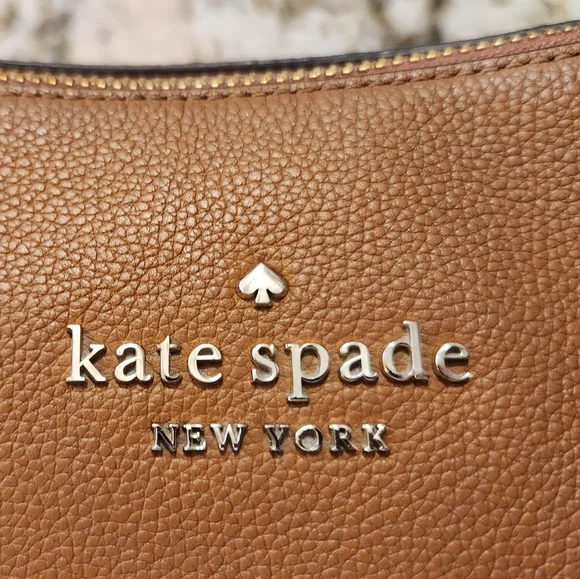 Kate Spade Purse, Camel, Tan Pebbled Leather Shoulder Bag. EUC Warm Gingerbread - Picture 2 of 16